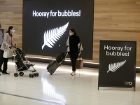 Letisko v Sydney po otvorení cestovateľskej bubliny