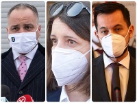 Žitňanská, Šeliga a Droba sa stretli v podniku, no po zákaze vychádzania. Žitňanská, Šeliga a Droba sa stretli v podniku, no po zákaze vychádzania.