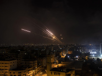 Rakety vypálené z pásma Gazy 