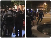 Nepokoje v Starom Meste po uvoľnení opatrení. Nepokoje v Starom Meste po uvoľnení opatrení.