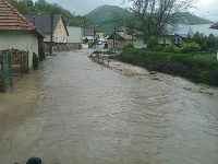 Povodeň v obci Rudno nad Hronom si vyžiadala jednu obeť