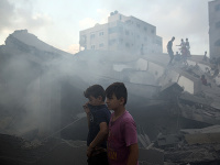 Raketové útoky pri pásme Gaza