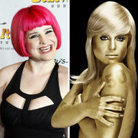 Kelly Osbourne pred tromi rokmi a teraz