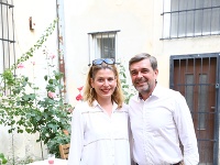 Peter Kočiš s partnerkou Mirkou.