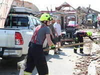 Spúšť, ktorú zanechalo tornádo na južnej Morave Spúšť, ktorú zanechalo tornádo na južnej Morave