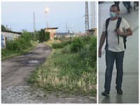 Polícia pátra po tomto mužovi. Polícia pátra po tomto mužovi.