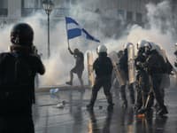 Protest v Grécku Protest v Grécku