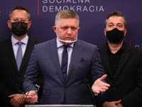 Tlačová konferencia strany Smer-SD Tlačová konferencia strany Smer-SD