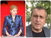 Zuzana Čaputová a Andrej Danko Zuzana Čaputová a Andrej Danko