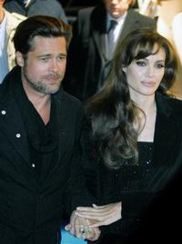 Brad Pitt a Angelina Jolie na premiére
