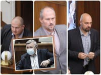 Poslanci Republiky a ĽSNS odignorovali nariadenia v súvislosti s pandémiou a hnali sa na schôdzu. Poslanci Republiky a ĽSNS odignorovali nariadenia v súvislosti s pandémiou a hnali sa na schôdzu.