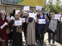 Protesty za práva žien v Afganistane