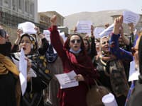 Protesty za práva žien v Afganistane