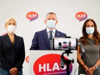 Tlačová konferencia strany Hlas-SD Tlačová konferencia strany Hlas-SD