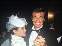 Jean-Paul Belmondo s dcérou Patríciou v deň jej svadby