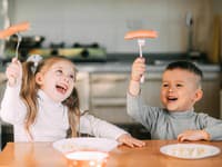 Je len málo detí, ktoré by nemali rady párky Je len málo detí, ktoré by nemali rady párky