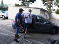 Na Krajskú prokuratúru v Bratislave priviezli Štefana Mašína. Na Krajskú prokuratúru v Bratislave priviezli Štefana Mašína.