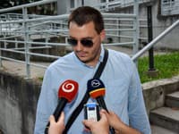 prokurátor Krajskej prokuratúry Juraj Chylo prichádza na Okresný súd Bratislava III