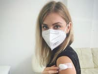Dominika Jurena sa na Instagrame zverila, že sa dala očkovať. Dominika Jurena sa na Instagrame zverila, že sa dala očkovať.