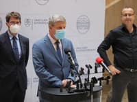 Tlačová konferencia ministra zdravotníctva Vladimíra Lengvarského