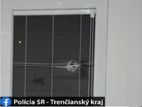 Polícia trestne stíha osobu, ktorá mala strieľať do okna a dverí rodinného domu Polícia trestne stíha osobu, ktorá mala strieľať do okna a dverí rodinného domu