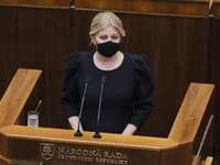 Zuzana Čaputová prednáša v parlamente svoju správu o stave republiky. Zuzana Čaputová prednáša v parlamente svoju správu o stave republiky.