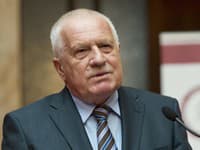 Český exprezident Václav Klaus