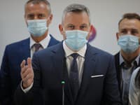 Mimoparlamentná strana Hlas-SD a líder strany Peter Pellegrini Mimoparlamentná strana Hlas-SD a líder strany Peter Pellegrini