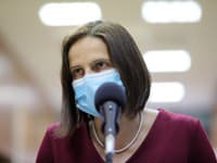 Ministerka spravodlivosti Mária Kolíková Ministerka spravodlivosti Mária Kolíková