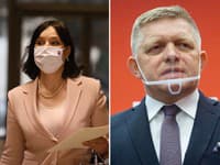 Veronika Remišová a Robert Fico Veronika Remišová a Robert Fico