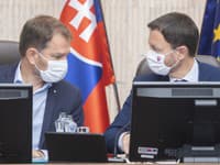 Igor Matovič a Eduard Heger Igor Matovič a Eduard Heger