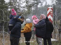 Migranti na poľských hraniciach