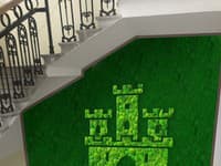 Zelená stena na magistráte.