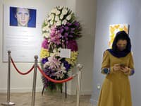 Luka Brase, inšpirujúci výtvarník z Dolného Kubína, predstavil svoju tvorbu v priestoroch ECO kultúrneho inštitútu v Teheráne.