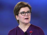 Škótska premiérka Nicola Sturgeonová Škótska premiérka Nicola Sturgeonová
