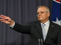 Austrálsky premiér Scott Morrison Austrálsky premiér Scott Morrison