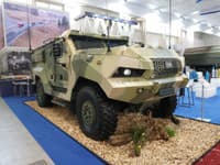 Viacúčelové obrnené vozidlo 4x4 na podvozku Tatra od spoločnosti Tatra Defence Slovakia na výstave IDEB 2021 Viacúčelové obrnené vozidlo 4x4 na podvozku Tatra od spoločnosti Tatra Defence Slovakia na výstave IDEB 2021