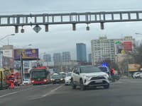 Nehoda na Bajkalskej ulici