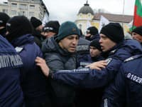 Protesty proti opatreniam v Bulharsku