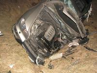 Šofér BMW zomrel pri prevoze do nemocnice