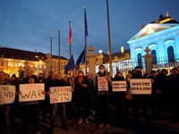 Sviečkový pochod v Bratislave