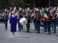 Prezidentka SR Zuzana Čaputová počas návštevy Talianska