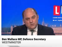 Britský minister obrany Ben Wallace. 