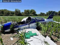 Pád malého lietadla v nedeľu 12. júna 2022 v okrese Nové Zámky v lokalite Nový Gúg si vyžiadal jednu obeť
