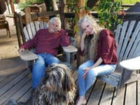 Tony Dow s manželkou