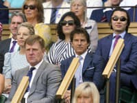 Tom Cruise v júli navštívil tenisový zápas vo Wimbledone