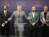 Robert Fico, Robert Kaliňák, Marek Para, Tibor Gašpar