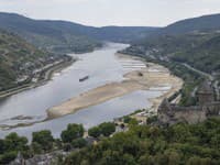 Sucho na európskych riekach 