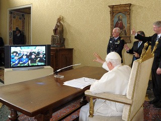 Pápež Benedikt XVI. sa