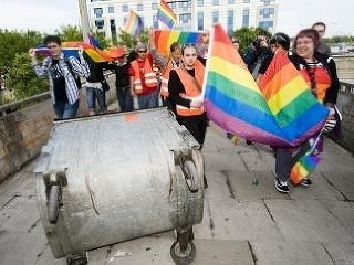 Na pochod gejov sa